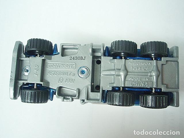 Coches a escala Matchbox: MATCHBOX MB100 I * 100 PETERBILT TANKER - Foto 4
