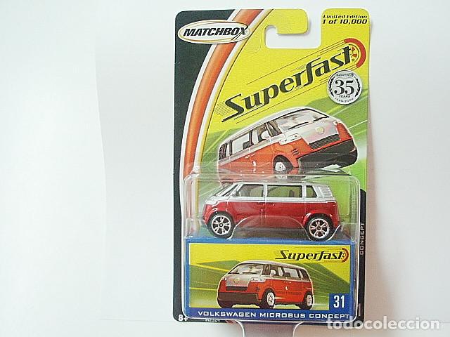 Coches a escala Matchbox: MATCHBOX SUPERFAST 35TH 31 VOLKSWAGEN MICROBUS CONCEPT - Foto 1