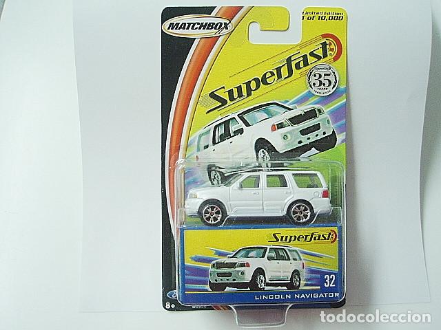 Coches a escala Matchbox: MATCHBOX SUPERFAST 35TH 32 LINCOLN NAVIGATOR - Foto 1