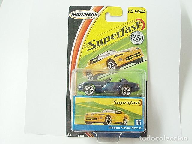 Coches a escala Matchbox: MATCHBOX SUPERFAST 35TH 65 DODGE VIPER RT/10 - Foto 1