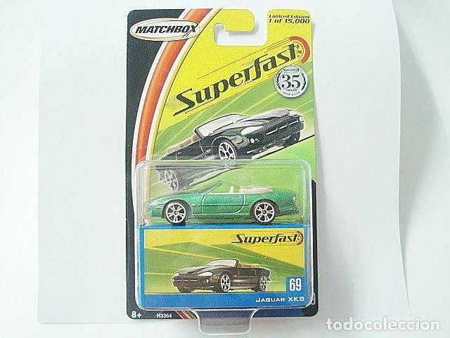 Coches a escala Matchbox: MATCHBOX SUPERFAST 35TH 69 JAGUAR XK8 - Foto 1