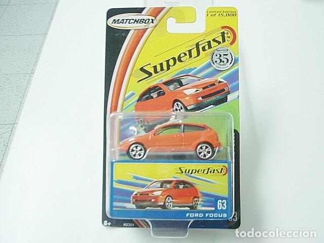 Coches a escala Matchbox: MATCHBOX SUPERFAST 35TH 63 FORD FOCUS - Foto 1