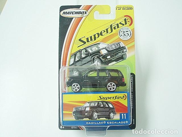 Coches a escala Matchbox: MATCHBOX SUPERFAST 35TH MB567 67 CADILLAC ESCALADE - Foto 1