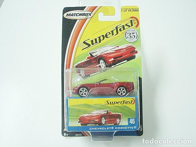 Coches a escala Matchbox: MATCHBOX SUPERFAST 35TH 46 CHEVROLET CORVETTE - Foto 1