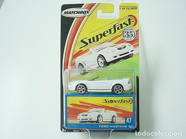 Coches a escala Matchbox: MATCHBOX SUPERFAST 35TH 47 FORD MUSTANG GT - Foto 1