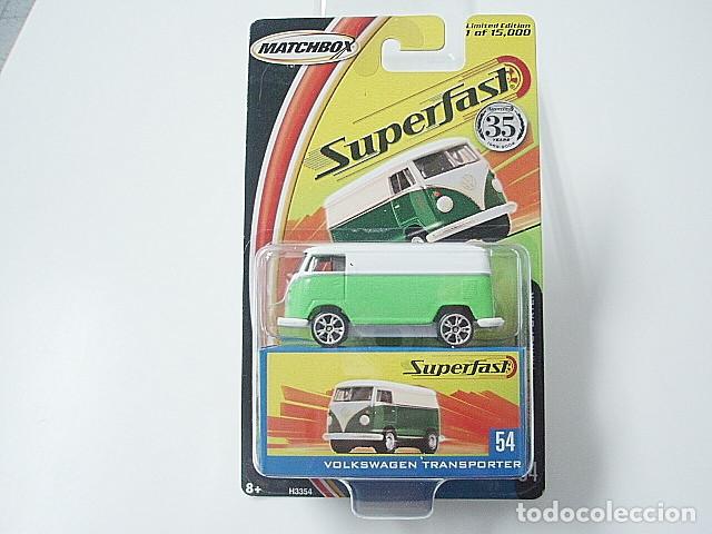 Coches a escala Matchbox: MATCHBOX SUPERFAST 35TH 54 VOLKSWAGEN TRANSPORTER - Foto 1
