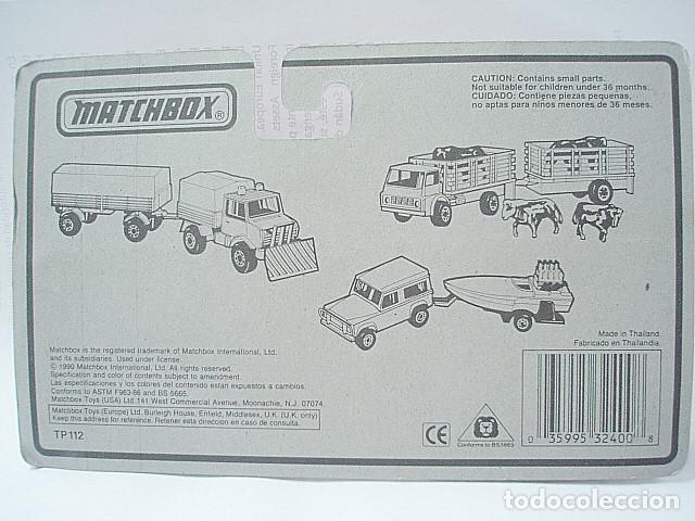 Coches a escala Matchbox: MATCHBOX TRAILERS TWIN PACKS TP112 A 4 TP-112 - Foto 4