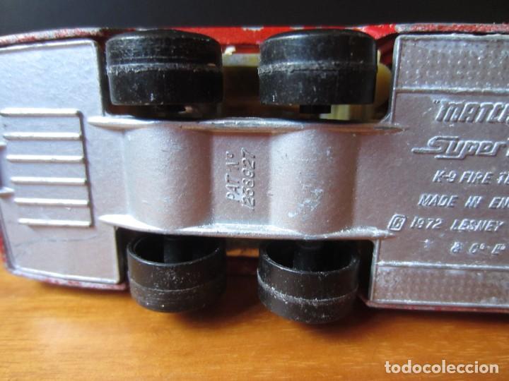 Coches a escala Matchbox: Camion de Bomberos Matchbox K-9 Fire Tender - Foto 20