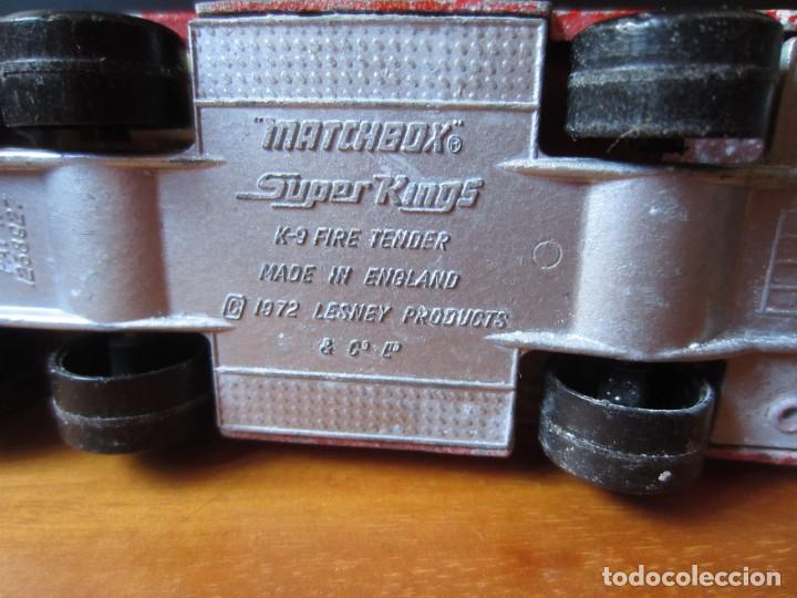 Coches a escala Matchbox: Camion de Bomberos Matchbox K-9 Fire Tender - Foto 21