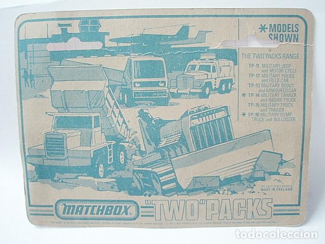 Coches a escala Matchbox: MATCHBOX TWO PACKS TP11 A 2 TP-11 - Foto 4