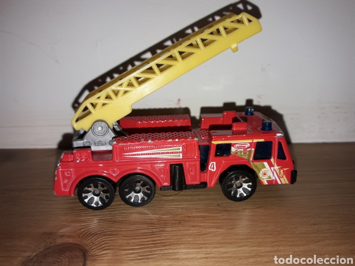 Coches a escala Matchbox: Fire engine Matchbox 1982 mattel camion bomberos - Foto 2