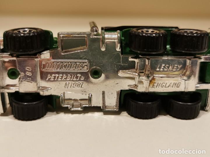 Coches a escala Matchbox: Matchbox Peterbilt cement mixer - Foto 5