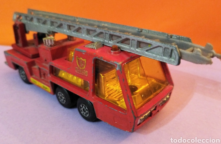 Coches a escala Matchbox: Cami&oacute;n Fire Dpt. MATCHBOX 1972 - Foto 2