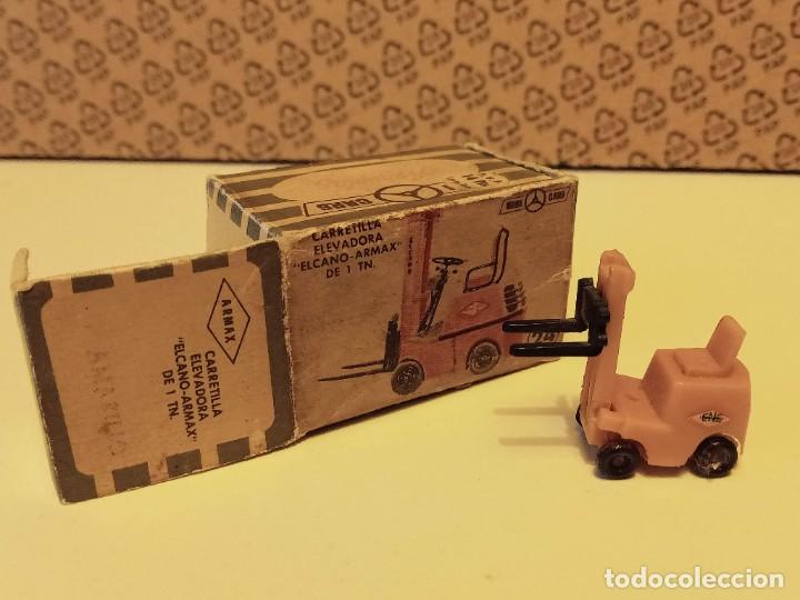 Coches a escala Matchbox: Anguplas minicars CARRETILLA ELEVADORA - Foto 1