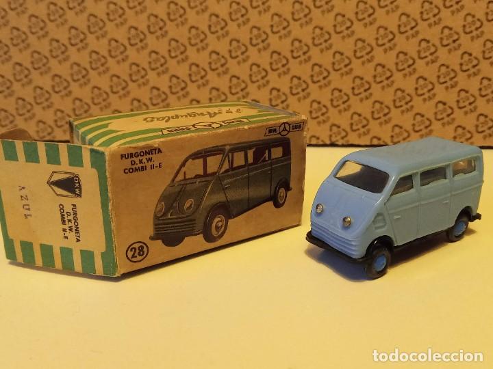 Coches a escala Matchbox: Anguplas minicars DKW AZUL - Foto 1