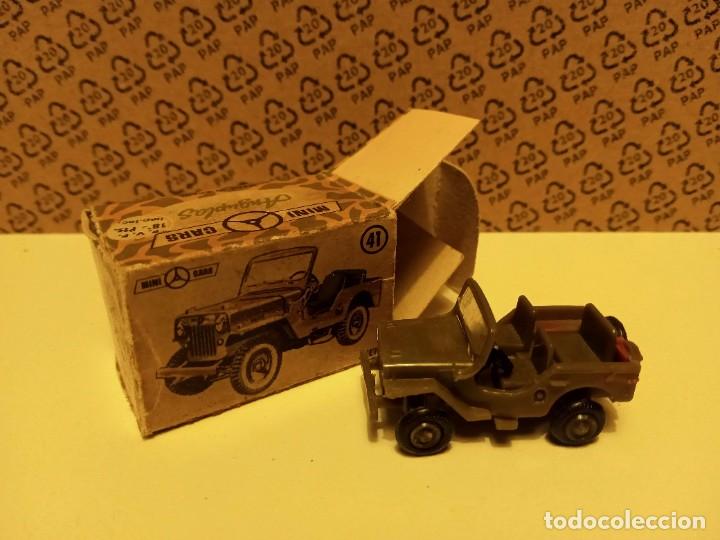 Coches a escala Matchbox: Anguplas minicars JEEP RARO - Foto 1