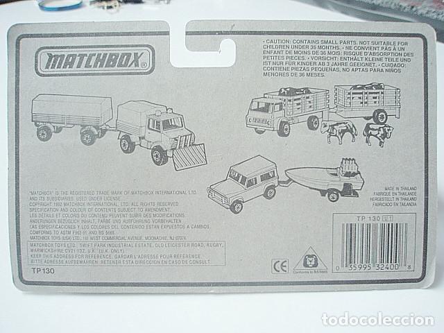 Coches a escala Matchbox: MATCHBOX TRAILERS TWIN PACKS TP130 A 1 TP-130 - Foto 4
