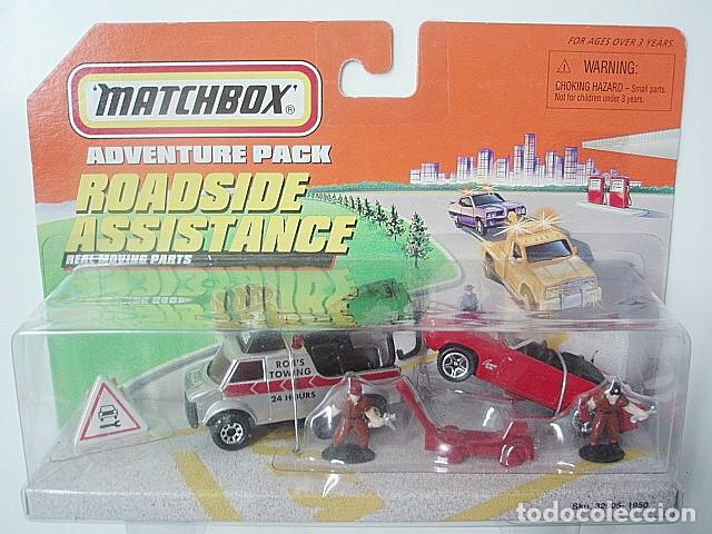 Coches a escala Matchbox: MATCHBOX ADVENTURE PACK ROADSIDE ASSISTANCE REF. 32905 - Foto 1