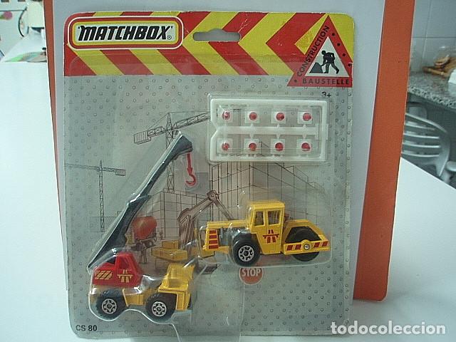 Coches a escala Matchbox: MATCHBOX CONSTRUCTION SET CS 80 MODELOS 5 Y 6 - Foto 1