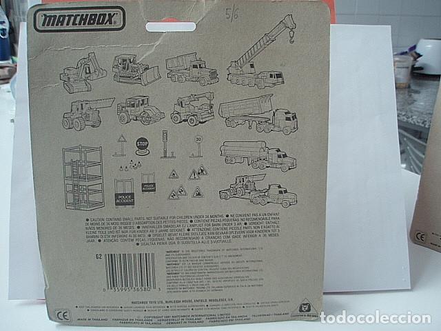 Coches a escala Matchbox: MATCHBOX CONSTRUCTION SET CS 80 MODELOS 5 Y 6 - Foto 4