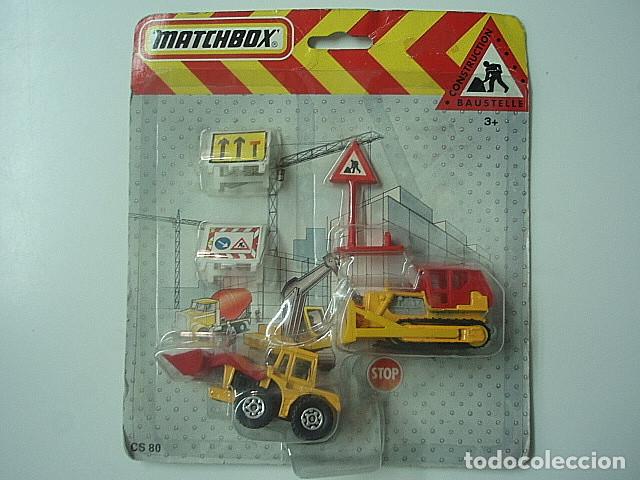 Coches a escala Matchbox: MATCHBOX CONSTRUCTION SET CS 80 MODELOS 2 Y 4 - Foto 1