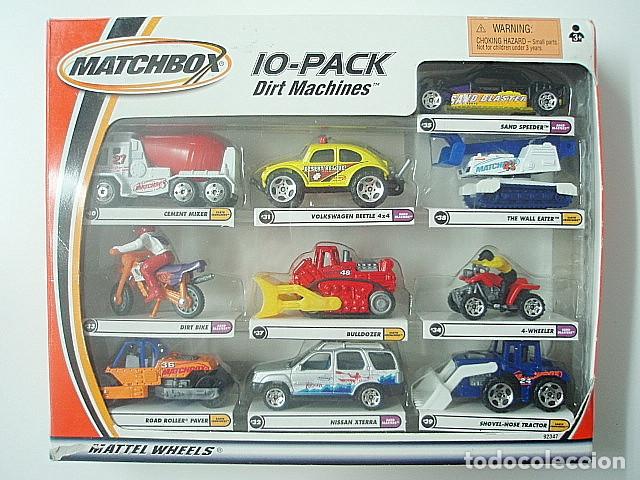 Coches a escala Matchbox: MATCHBOX DIRT MACHINES 10-PACK REF. 92347 - Foto 1