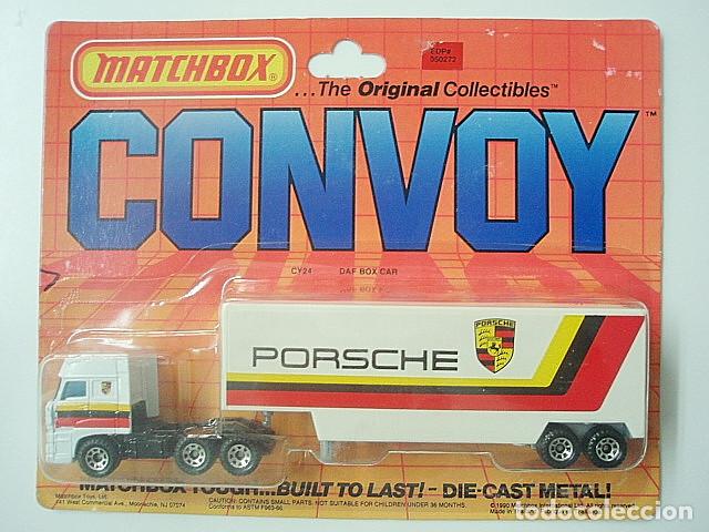 Coches a escala Matchbox: MATCHBOX CONVOY DAF BOX CAR REF. CY24 A 4 - Foto 1