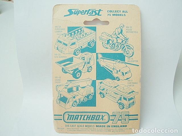 Coches a escala Matchbox: MATCHBOX SF MB36 36 C FORMULA 5000 - Foto 4