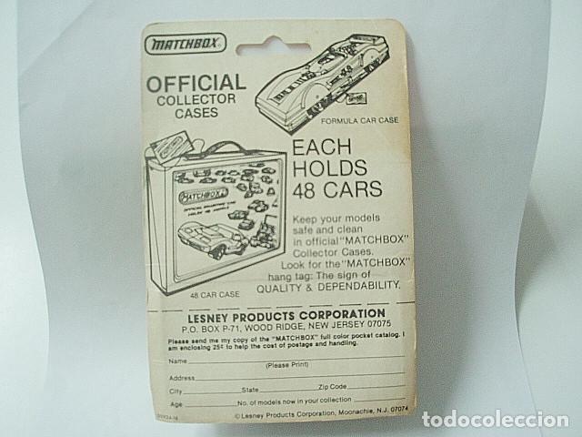 Coches a escala Matchbox: MATCHBOX SF MI725 25 FLAT CAR WITH CONTAINER A 022 - Foto 3