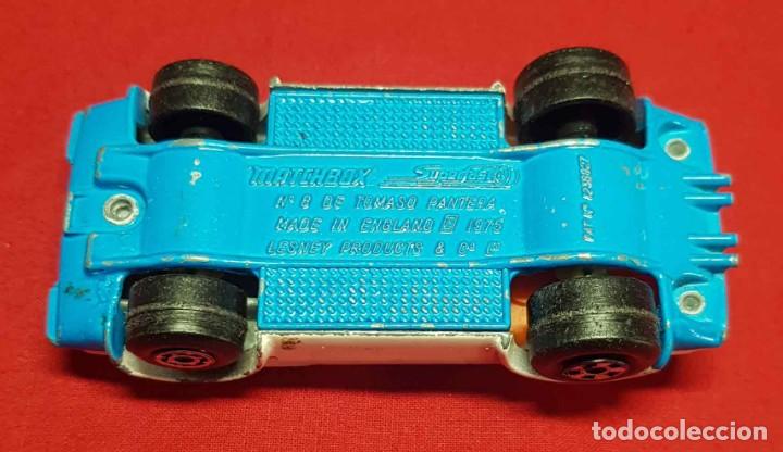 Coches a escala Matchbox: MATCHBOX - superfast n&ordm; 8 - DE TOMASO PANTERA - Foto 5