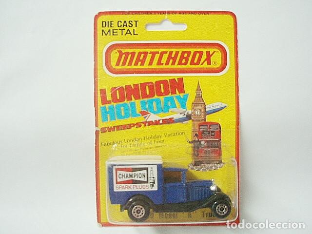 Coches a escala Matchbox: MATCHBOX SF MB038 38 FORD MODEL A VAN A 054 - Foto 1