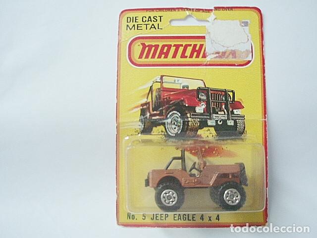 Coches a escala Matchbox: MATCHBOX SF MB005 5 JEEP 4X4 DEL 1982 A 059 - Foto 1