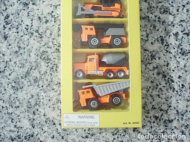 Coches a escala Matchbox: MATCHBOX CONSTRUCTION 5 PACK DEL 1996 - Foto 3
