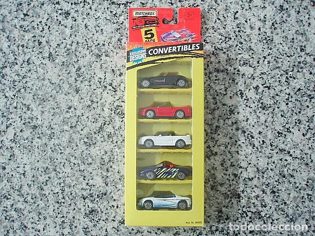 Coches a escala Matchbox: MATCHBOX CONVERTIBLES 5 PACK DEL 1995 - Foto 1