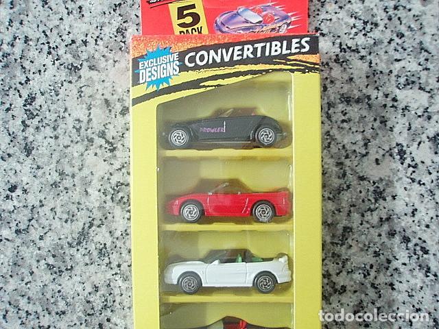 Coches a escala Matchbox: MATCHBOX CONVERTIBLES 5 PACK DEL 1995 - Foto 2
