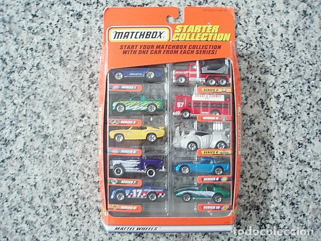 Coches a escala Matchbox: MATCHBOX STARTER COLLECTION 10 PACK DEL 1997 REF. 32839 - Foto 1