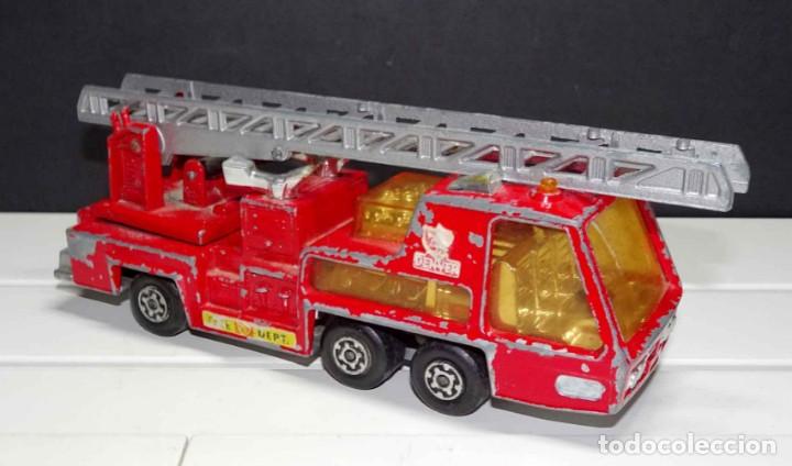 Coches a escala Matchbox: MATCHBOX - super kings - K-9 FIRE TENDER - Foto 1