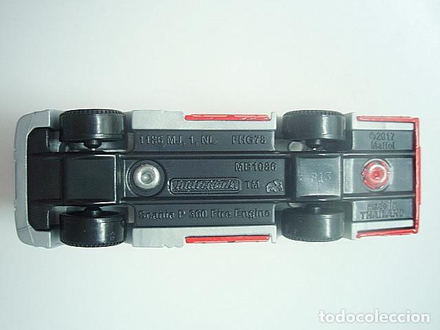Coches a escala Matchbox: MATCHBOX MB1086 B * 86 SCANIA P 360 FIRE ENGINE - Foto 5