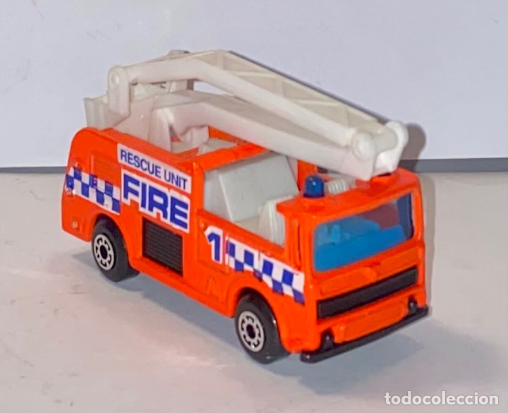 Coches a escala Matchbox: Matchbox Snorkel Rescue Unit Fire 1981 - Foto 1