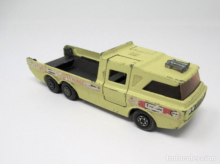 Coches a escala Matchbox: Cami&oacute;n Super Kings K-7 Racing Car Transporter de Matchbox - 1972