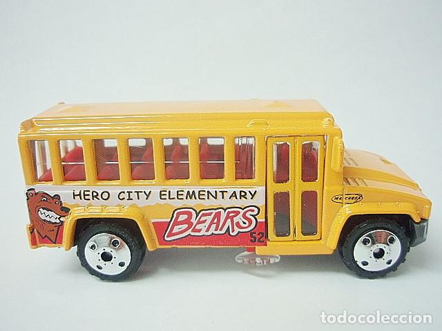 Coches a escala Matchbox: MATCHBOX MB482 B * 82 SCHOOL BUS - Foto 3