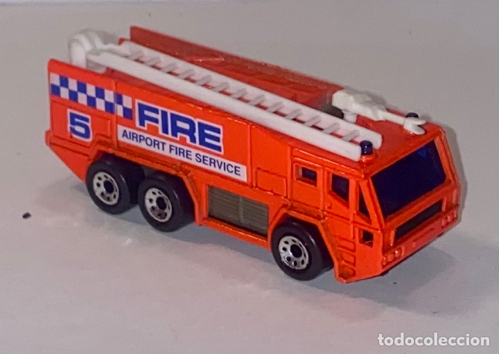 Coches a escala Matchbox: Matchbox Superfast MB 8 Airport Fire - Foto 1