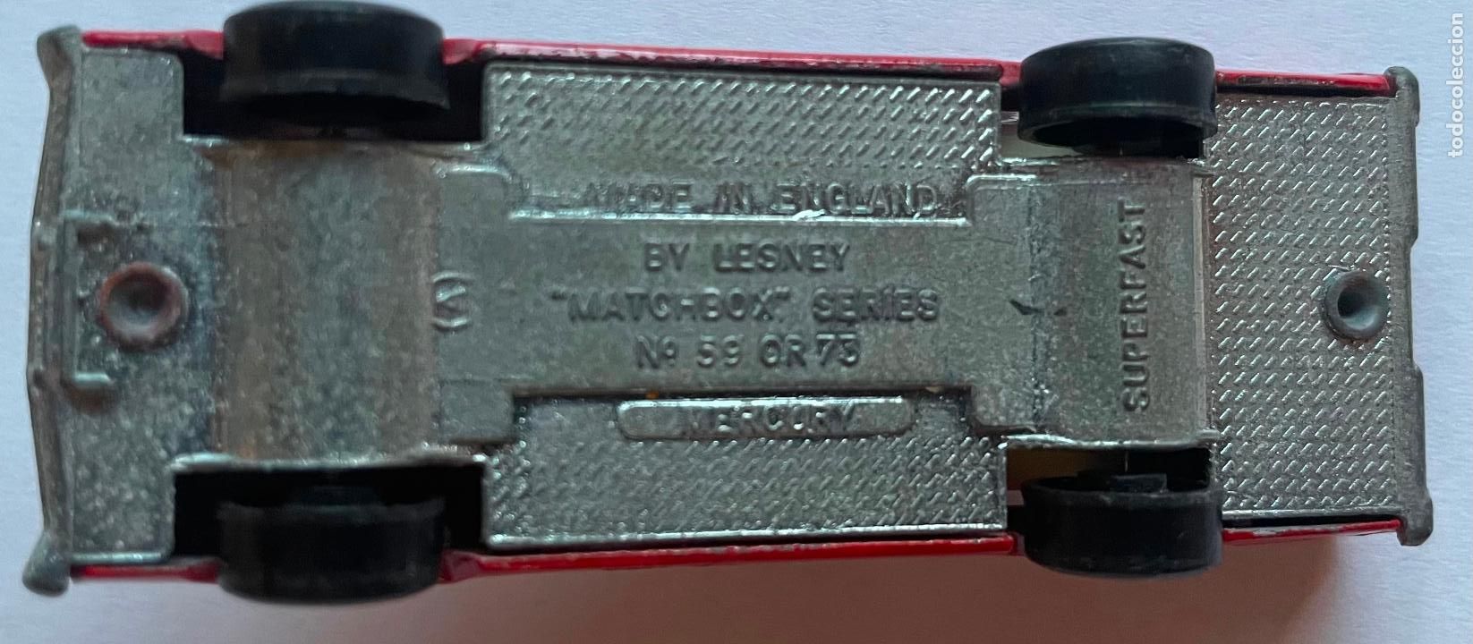 Coches a escala Matchbox: Matchbox Mercury coche bomberos - Foto 4