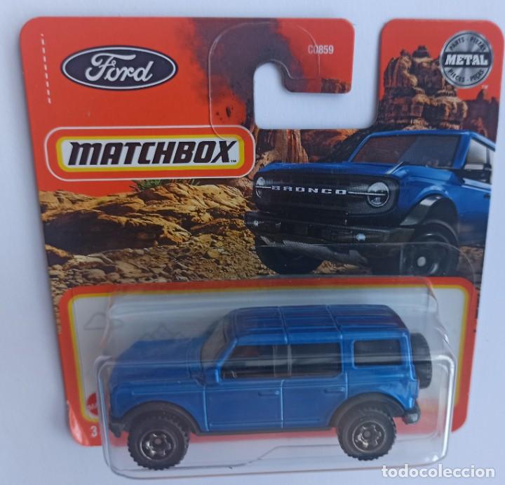 Coches a escala Matchbox: MATCHBOX 2021 FORD BRONCO. 34/100 - Foto 2
