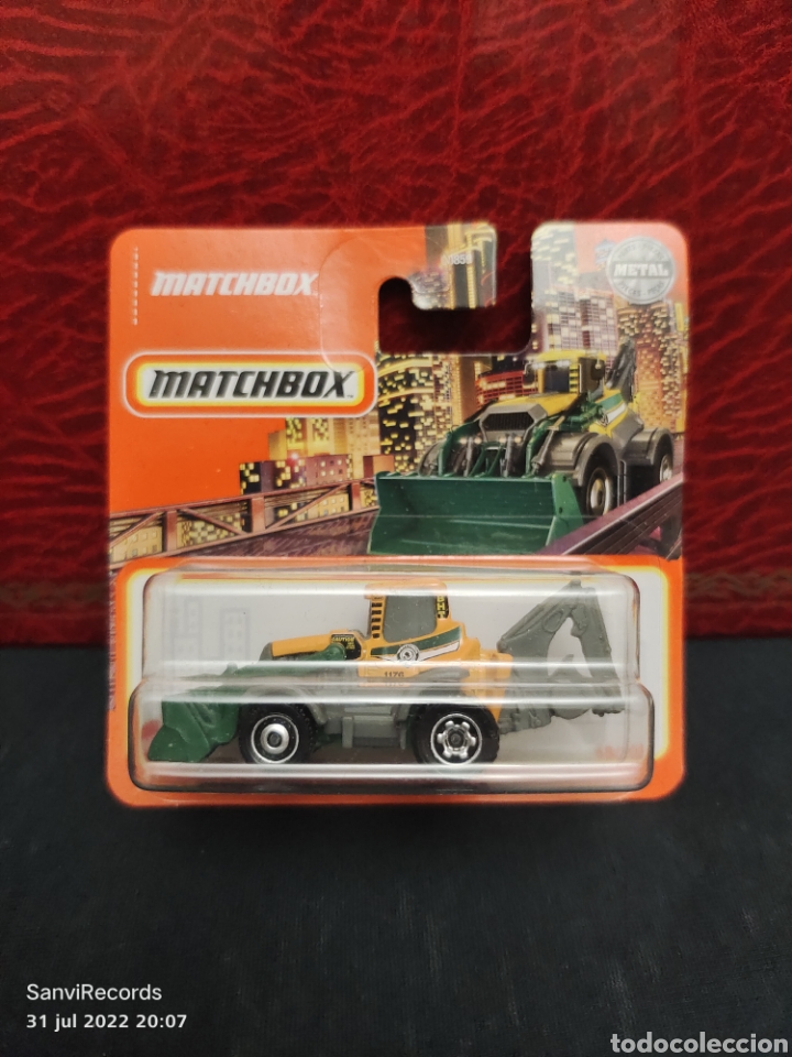 Coches a escala Matchbox: MATCHBOX 68/100: MBX BACKHOE (MATTEL) - Foto 1
