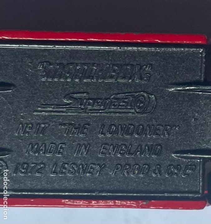 Coches a escala Matchbox: AUTOBUS DOS PISOS, Matchbox superfast - Foto 5