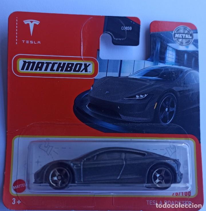 Coches a escala Matchbox: MATCHBOX TESLA ROADSTER. 75/100 - Foto 1