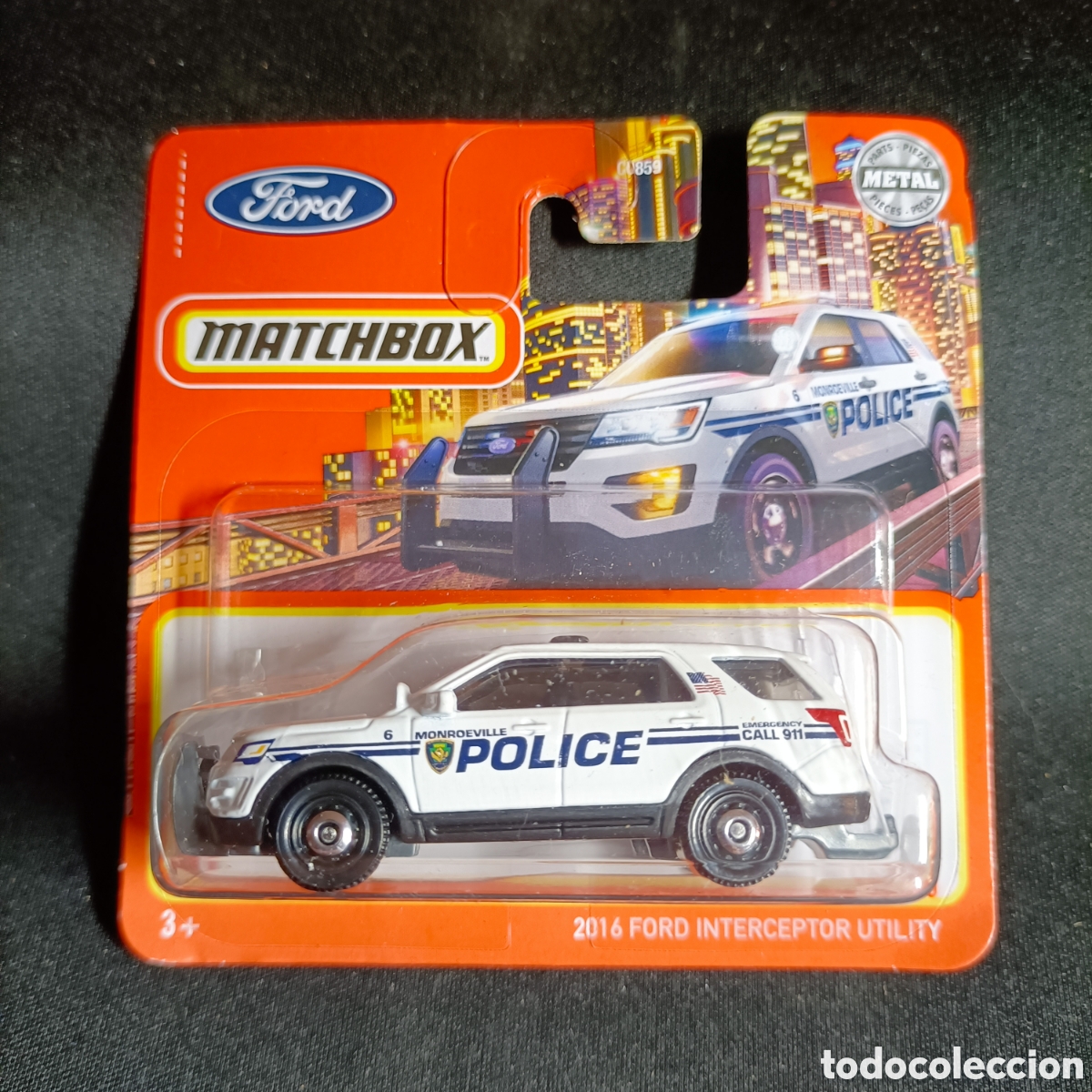 Coches a escala Matchbox: (CIN) MATCHBOX: 2016 FORD INTERCEPTOR UTILITY. 92/100 - Foto 1