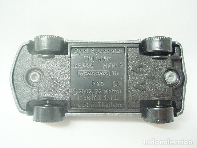 Coches a escala Matchbox: MATCHBOX MB565 R A * 65 OPEL SPEEDSTER - Foto 5