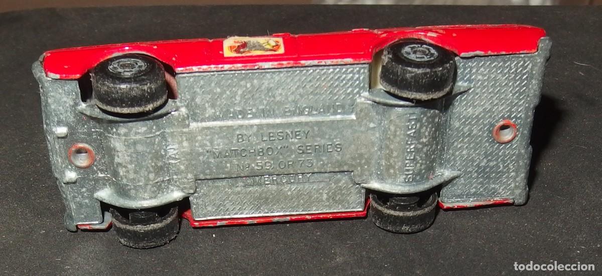 Coches a escala Matchbox: MATCHBOX SUPERFAST N&ordm; 59 MERCURY FIRE CHIEF - Foto 5